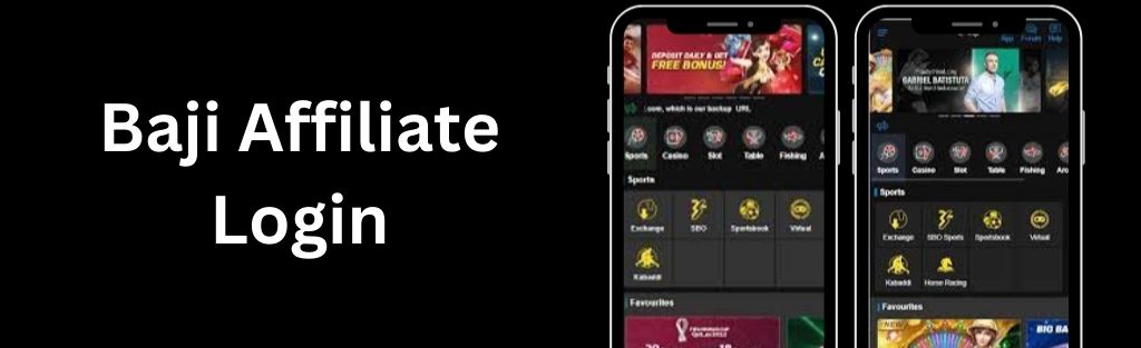 Baji Bet and Baji Affiliate Login
